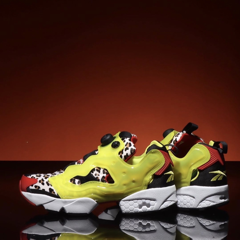 10/10発売！REEBOK INSTA PUMP FURY ATMOS “CITRON ANIMAL” (アトモス リーボック インスタ ポンプ フューリー “シトロン アニマル”) [FZ4432]