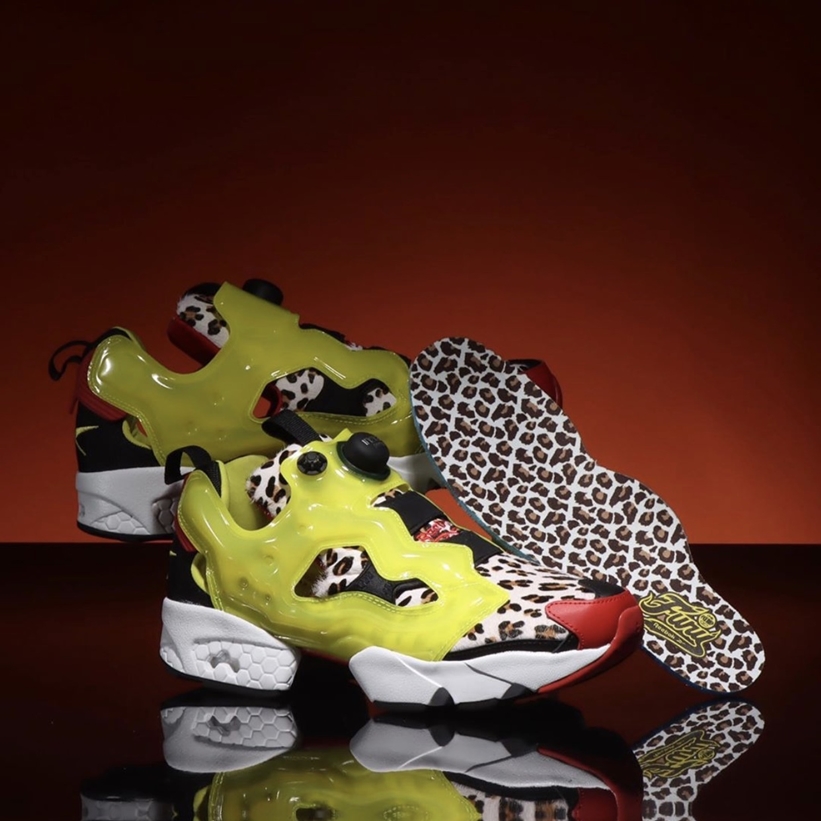 10/10発売！REEBOK INSTA PUMP FURY ATMOS “CITRON ANIMAL” (アトモス リーボック インスタ ポンプ フューリー “シトロン アニマル”) [FZ4432]