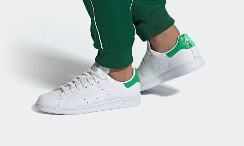 10/2 発売！エッジの効いたディップダイのアディダス オリジナルス スタンスミス “ホワイト/グリーン” (adidas Originals STAN SMITH “White/Green”) [FU9597]