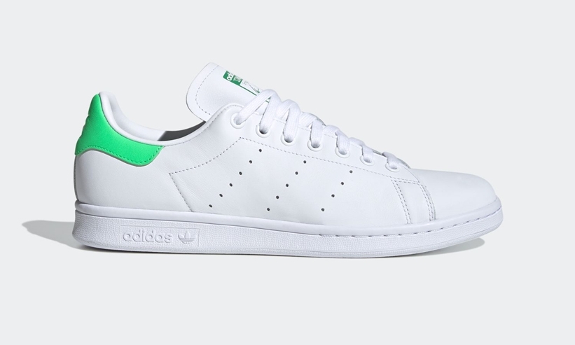 10/2 発売！エッジの効いたディップダイのアディダス オリジナルス スタンスミス “ホワイト/グリーン” (adidas Originals STAN SMITH “White/Green”) [FU9597]