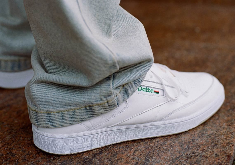 海外 12/5 発売！PATTA x REEBOK CLUB C “White” (パタ リーボック クラブ C “ホワイト”)