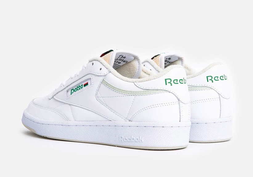 海外 12/5 発売！PATTA x REEBOK CLUB C “White” (パタ リーボック クラブ C “ホワイト”)