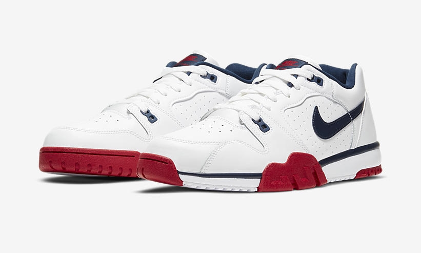 ナイキ クロス トレーナー ロー “ホワイト/ジムレッド/オブシディアン” (NIKE CROSS TRAINER LOW “White/Gym Red/Obsidian”) [CQ9182-101]