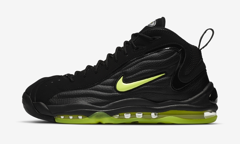 海外 12/10 発売！ナイキ エア トータル マックス アップテンポ レトロ “ブラック/ボルト” (NIKE AIR TOTAL MAX UPTEMPO RETRO “Black/Volt”) [DA2339-001]