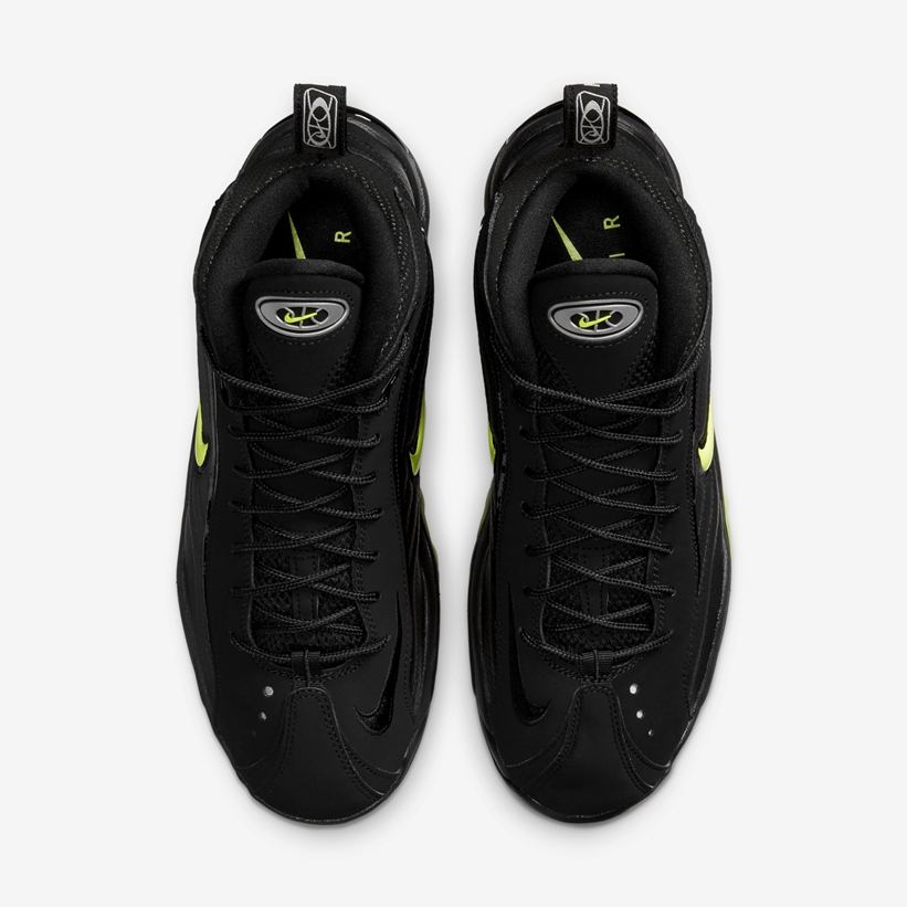 海外 12/10 発売！ナイキ エア トータル マックス アップテンポ レトロ “ブラック/ボルト” (NIKE AIR TOTAL MAX UPTEMPO RETRO “Black/Volt”) [DA2339-001]