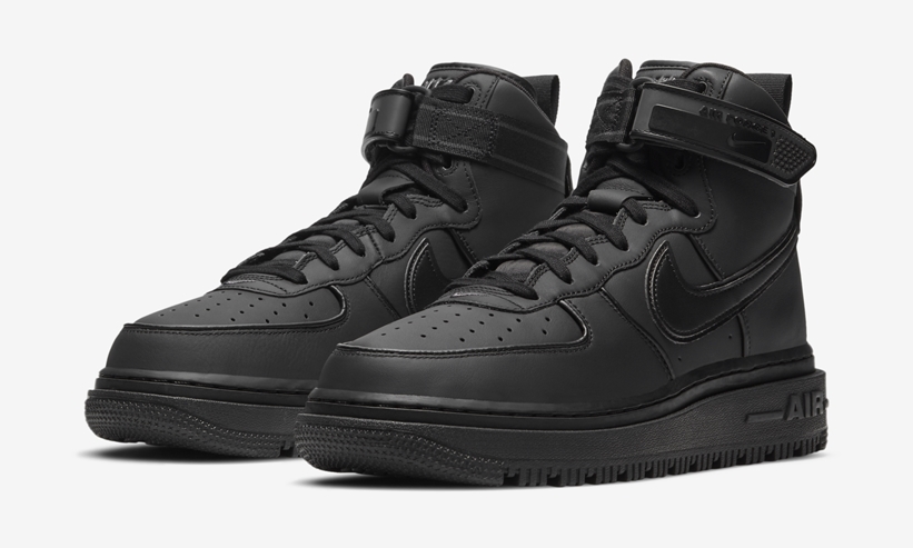 ナイキ エア フォース 1 ハイ ウィンター “オールブラック” “ブラック/レッド” (NIKE AIR FORCE 1 HIGH WINTER “Triple Black” “Black/Red”) [DA0418-001,002]