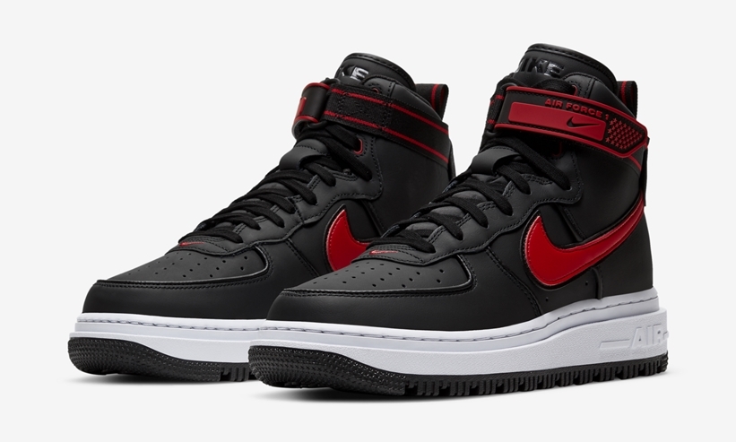 ナイキ エア フォース 1 ハイ ウィンター “オールブラック” “ブラック/レッド” (NIKE AIR FORCE 1 HIGH WINTER “Triple Black” “Black/Red”) [DA0418-001,002]