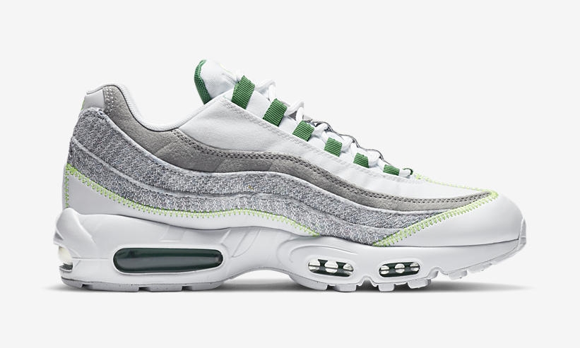 11/17 発売！ナイキ エア マックス 95 NRG “ホワイト/クラシックグリーン/エレクトリックグリーン” (NIKE AIR MAX 95 NRG “White/Classic Green/Electric Green”) [CU5517-100]