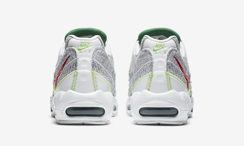 11/17 発売！ナイキ エア マックス 95 NRG “ホワイト/クラシックグリーン/エレクトリックグリーン” (NIKE AIR MAX 95 NRG “White/Classic Green/Electric Green”) [CU5517-100]