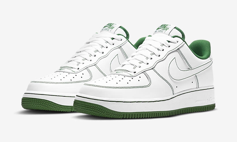 ナイキ エア フォース 1 07 ロー "ホワイト/パイングリーン" (NIKE AIR FORCE 1 07 LOW "White/Pine Green") [CV1724-103]