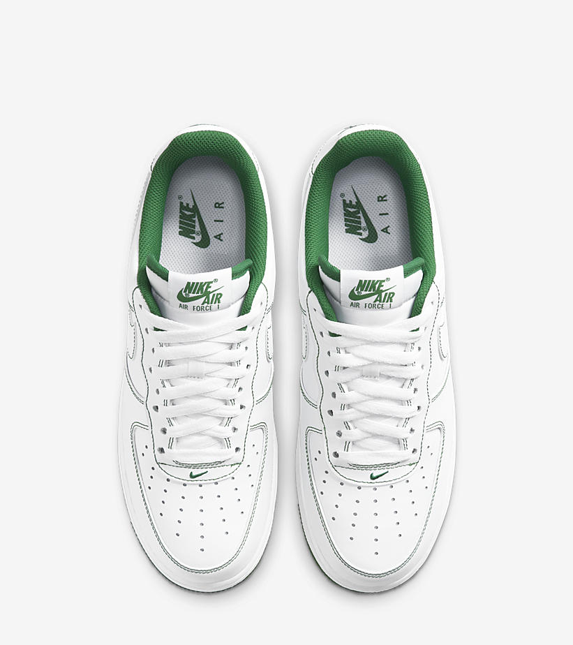 ナイキ エア フォース 1 07 ロー “ホワイト/パイングリーン” (NIKE AIR FORCE 1 07 LOW “White/Pine Green”) [CV1724-103]