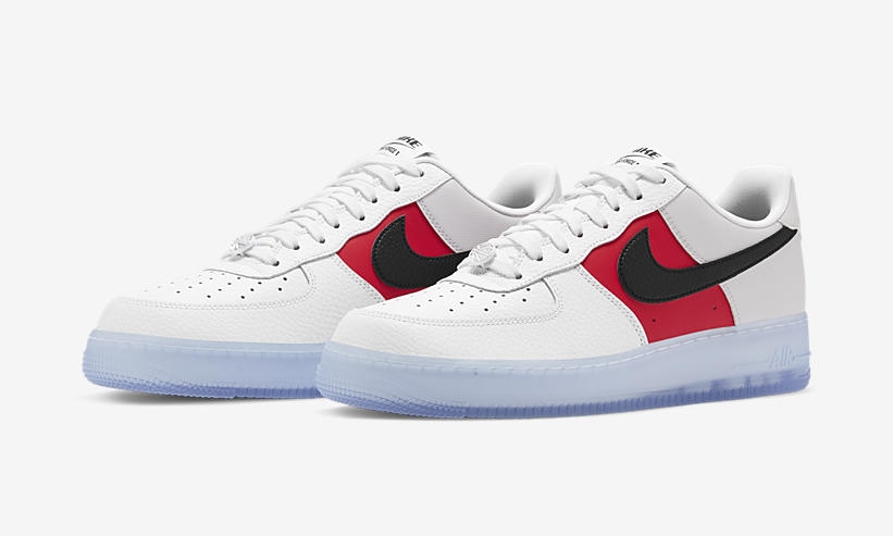 10/23 発売予定！ナイキ エア フォース 1 07 ロー EMB “ホワイト/レッド/ブラック” (NIKE AIR FORCE 1 07 LOW EMB “White/Red/Black”) [CT2295-110]