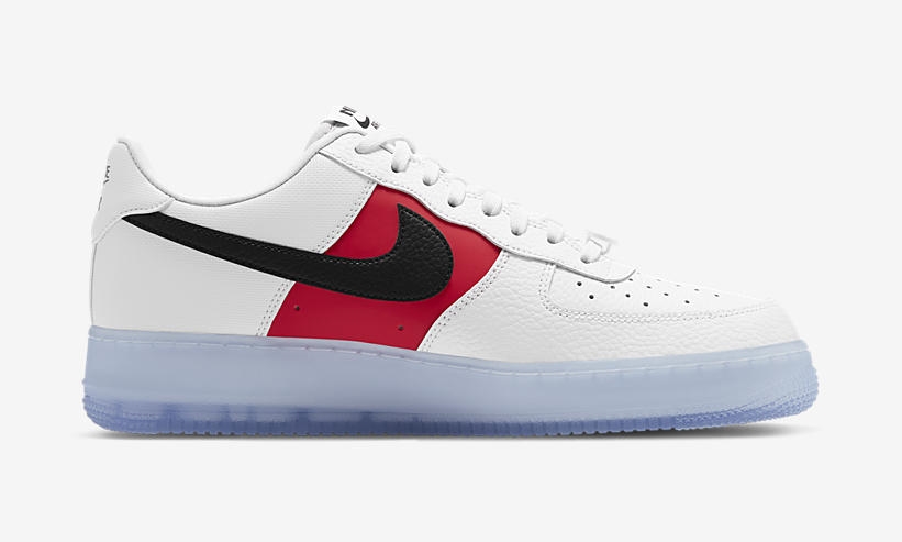 10/23 発売予定！ナイキ エア フォース 1 07 ロー EMB “ホワイト/レッド/ブラック” (NIKE AIR FORCE 1 07 LOW EMB “White/Red/Black”) [CT2295-110]