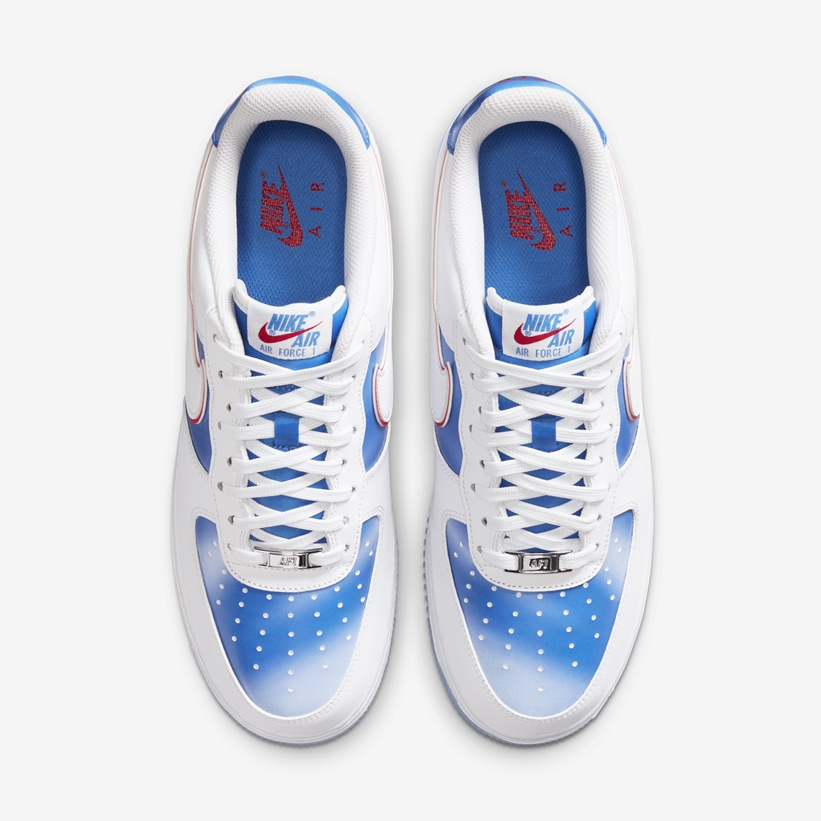 【海外 12/13 発売】ナイキ エア フォース 1 ロー “ホワイト/ブルー/レッド” (NIKE AIR FORCE 1 LOW “White/Blue/Red”) [DC1404-100]