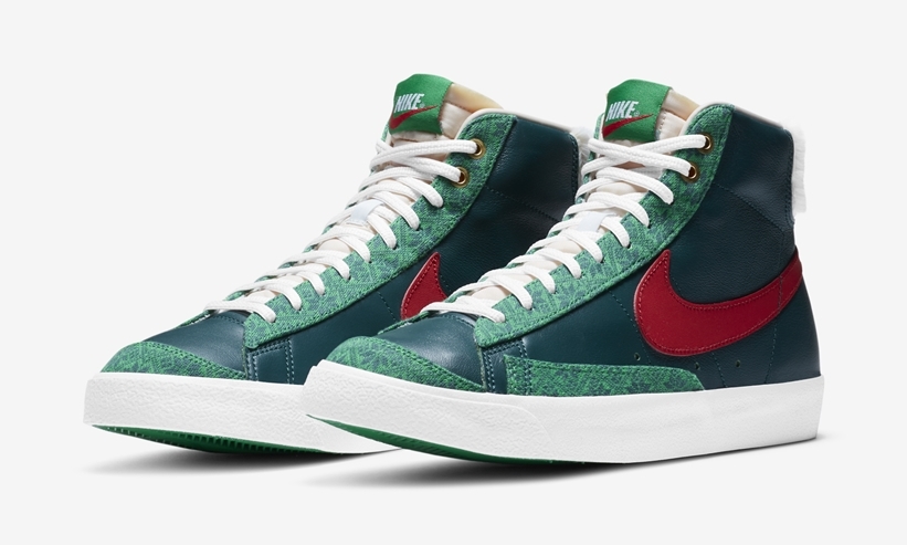 ナイキ ウィメンズ ブレーザー ミッド "クリスマス 2020" (NIKE WMNS BLAZER MID "Christmas") [DC1619-300]