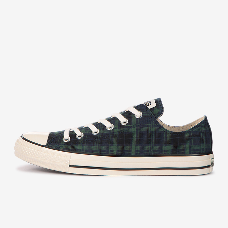 10/13発売！クラシカルなタータンチェックをアッパーに採用した CONVERSE ALL STAR US CHECK OX (コンバース オールスター US チェック OX)