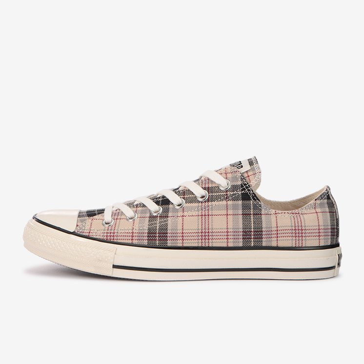 10/13発売！クラシカルなタータンチェックをアッパーに採用した CONVERSE ALL STAR US CHECK OX (コンバース オールスター US チェック OX)