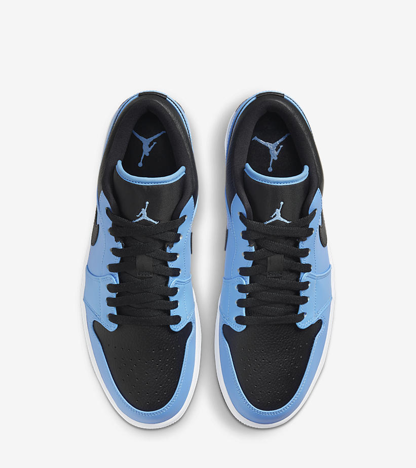 国内 3/5 発売！ナイキ エア ジョーダン 1 ロー “ユニバーシティブルー/ブラック” (NIKE AIR JORDAN 1 LOW “University Blue/Black”) [553558-403]