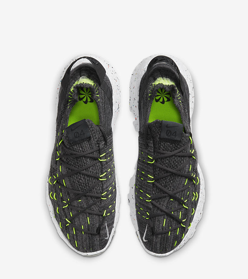 NIKE “SPACE HIPPIE” 04 Black/Volt (ナイキ “スペース ヒッピー” ブラック/ボルト) [CZ6398-010]