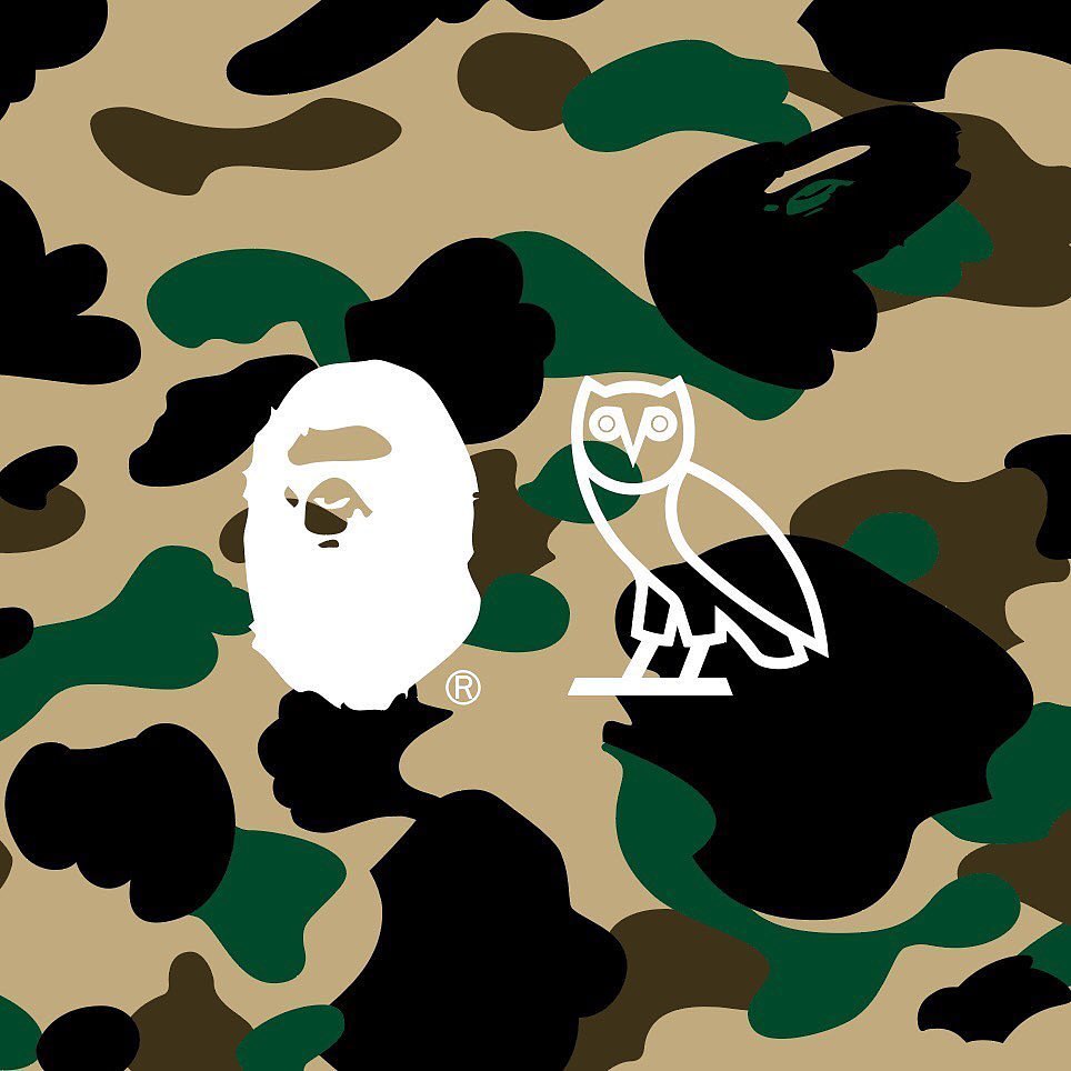 【10/10発売】OVO × A BATHING APE コラボレーション (OCTOBERS VERY OWN オクトーバーズ ベリー オウン ア ベイシング エイプ)