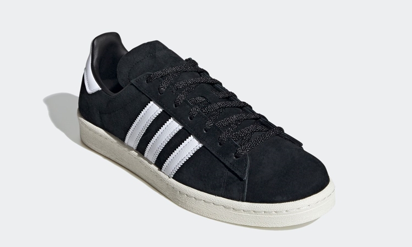 10/7発売！adidas Originals CAMPUS 80s “Core Black/White” (アディダス オリジナルス キャンパス 80s “コアブラック/ホワイト”) [FW5046]