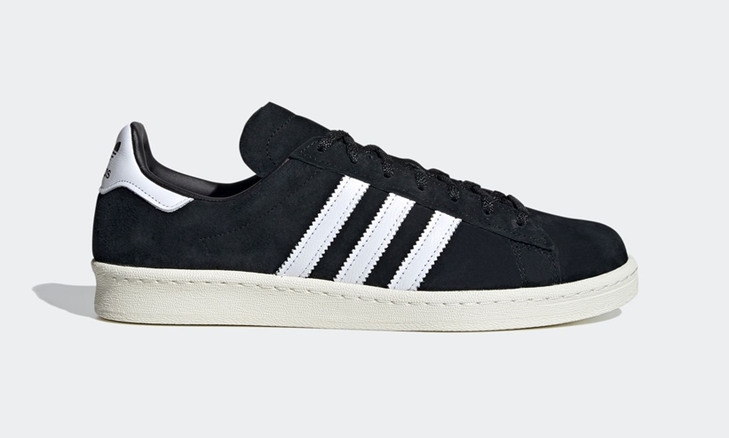 10/7発売！adidas Originals CAMPUS 80s “Core Black/White” (アディダス オリジナルス キャンパス 80s “コアブラック/ホワイト”) [FW5046]