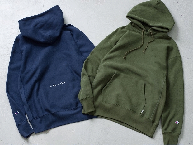 RHC ロンハーマン × チャンピオン 別注 Hooded Sweat “I have a dream”が10/10発売 (Ron Herman Champion)