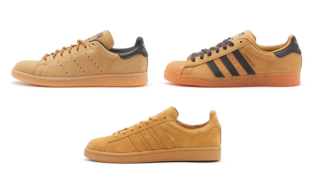 ABC-MART 限定！adidas "WHEAT PACK 2020" STAN SMITH/SUPERSTAR/CUMPUS (アディダス "ウィートパック" スタンスミス/スーパースター/キャンパス) [FZ1945,FZ1947,FZ1949]