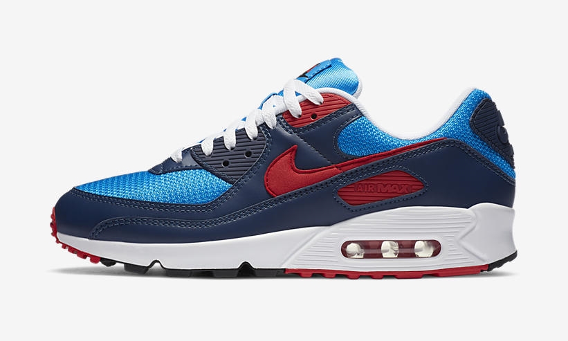 10/16 発売！ナイキ エア マックス 90 RS “フォトブルー/ユニバーシティレッド” (NIKE AIR MAX 90 RS “Photo Blue/University Red”) [CT1687-400]