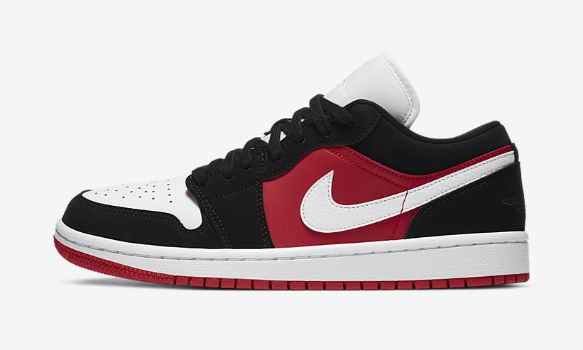 ナイキ ウィメンズ エア ジョーダン 1 ロー “ブラック/ジムレッド/ホワイト” (NIKE WMNS AIR JORDAN 1 LOW “Black/Gym Red/White”) [DC0774-016]