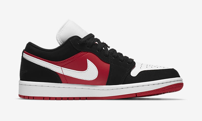 ナイキ ウィメンズ エア ジョーダン 1 ロー “ブラック/ジムレッド/ホワイト” (NIKE WMNS AIR JORDAN 1 LOW “Black/Gym Red/White”) [DC0774-016]