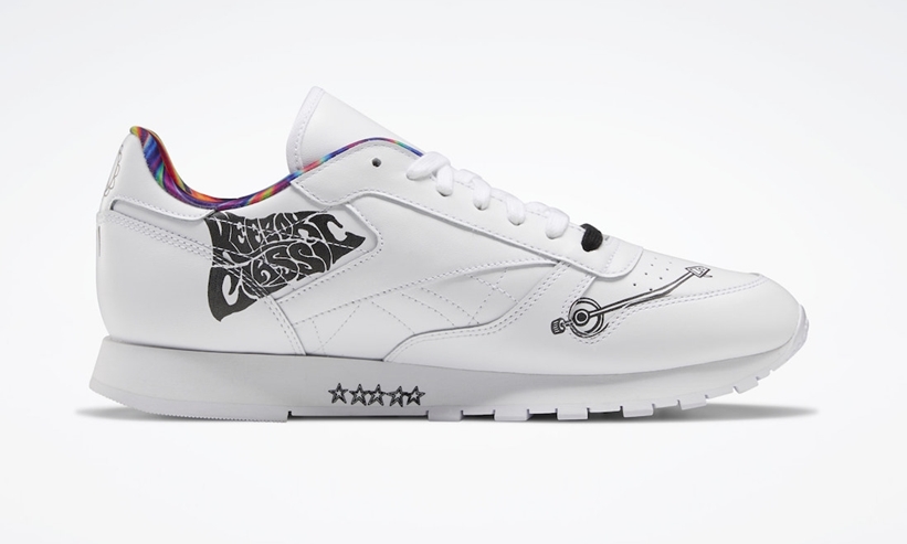 11/4 発売！リーボック “ピースデー” クラシックレザー/クラブ C 85 “ホワイト/ブラック” (REEBOK “Peace Day” CLASSIC LEATHER/CLUB C 85 “White/Black”) [FX3339,Q46200]