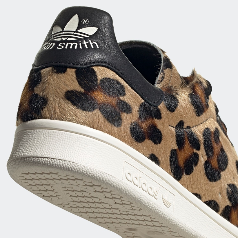 10 12発売 大胆なアニマルプリントをまとった アディダス オリジナルス スタンスミス リコン レオパード Adidas Originals Stan Smith Recon Leopard Fz5466 Fullress スニーカー発売日 抽選情報 ニュースを掲載 ナイキ ジョーダン ダンク シュプリーム