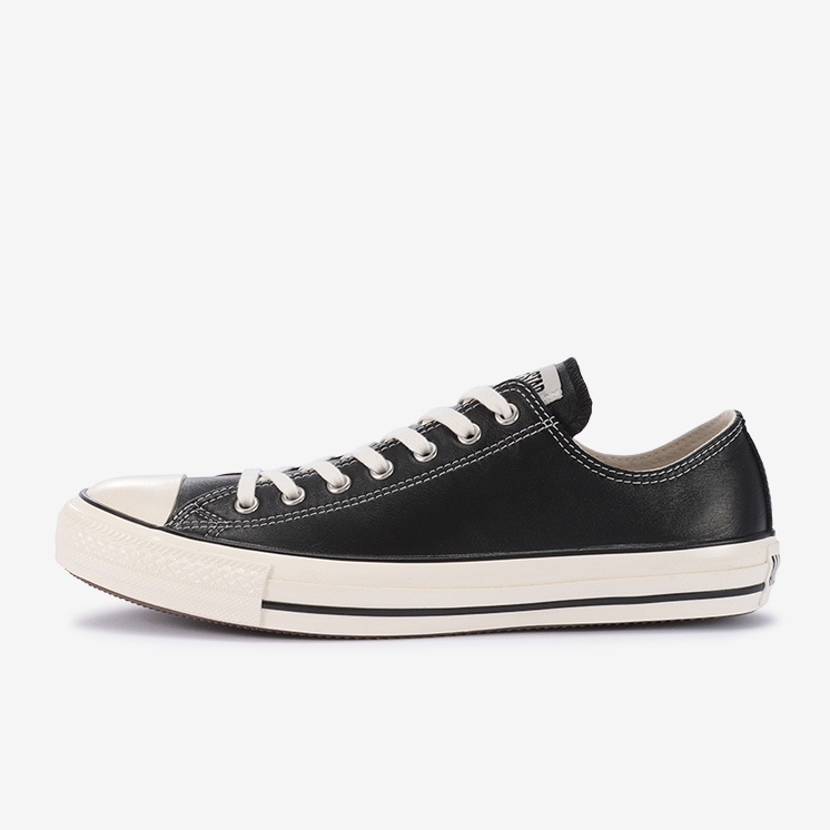 10/16発売！光沢が上品なレザー素材をアッパーに採用した CONVERSE LEATHER ALL STAR US OX (コンバース レザー オールスター US OX)