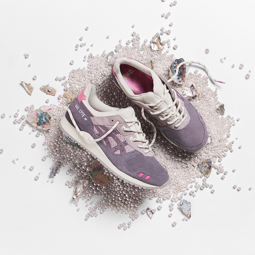 国内 10/23発売！END × ASICS SportStyle GEL-LYTE III “PEARL” (エンド アシックス タイガー ゲルライト 3 “パール”) [1191A356.500]