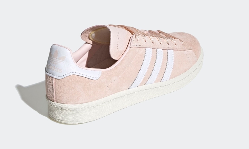 10/14発売！adidas Originals CAMPUS 80s “Pink Tint/White” (アディダス オリジナルス キャンパス 80s “ピンクティント/ホワイト”) [FV0486]