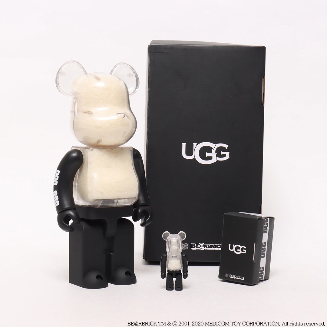 10/17 発売！UGG Clear Collectionにフォーカスした”UGG × BE@RBRICK 400%” (アグ ベアブリック)