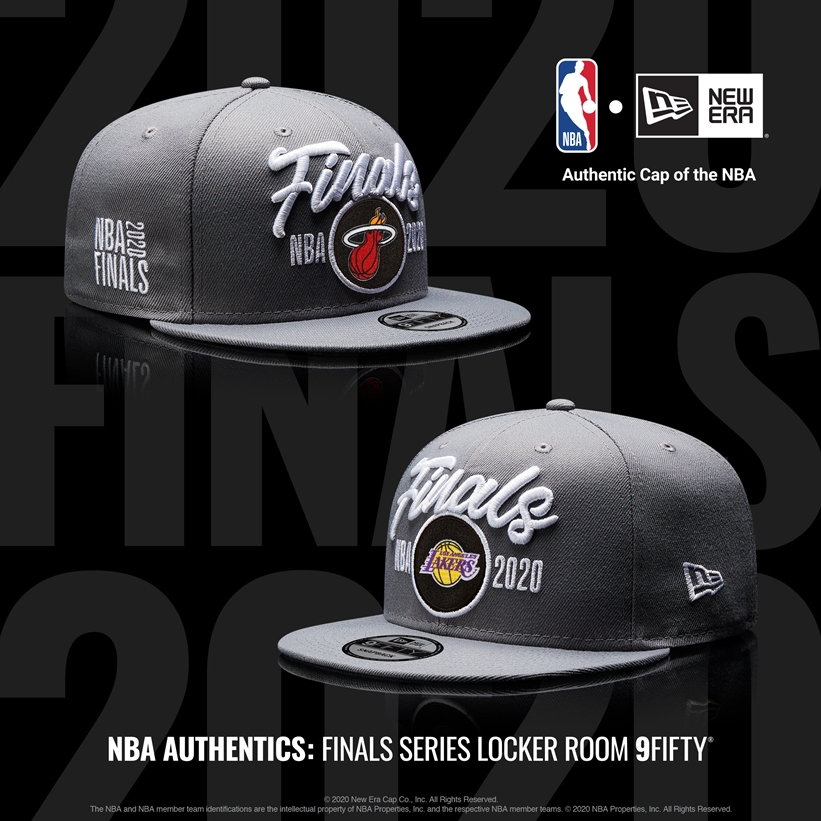 ニューエラから「NBA 2020 Conference Finals」マイアミ・ヒート/ロサンゼルス・レイカーズのロッカールームキャップが発売 (New Era)