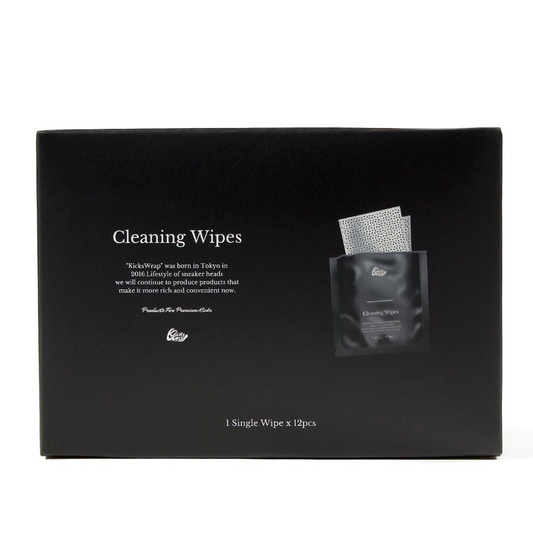 KicksWrap よりスニーカークリーニングシート「Cleaning Wipes」が10/14 21:00 ORDER START！