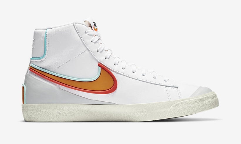 ナイキ ブレーザー ミッド 77 インフィニット/インフィナイト “ホワイト/キンカン” (NIKE BLAZER MID 77 INFINITE “White/Kumquat”) [DA7233-100]