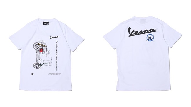 Vespa × SEAN WOTHERSPOONのPOP UP @atmos千駄ヶ⾕ / アパレルラインが10/17展開 (ベスパ ショーン・ワザーズプーン)