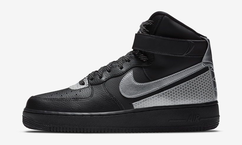 ナイキ エア フォース 1 07 ハイ 3M “ブラック” (NIKE AIR FORCE 1 07 HIGH 3M “Black”) [CU4159-001]