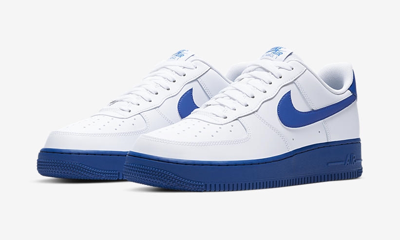 ナイキ エア フォース 1 07 ロー “ホワイト/ロイヤル” (NIKE AIR FORCE 1 07 LOW “White/Royal”) [CK7663-103]