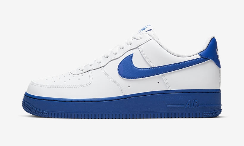 ナイキ エア フォース 1 07 ロー “ホワイト/ロイヤル” (NIKE AIR FORCE 1 07 LOW “White/Royal”) [CK7663-103]