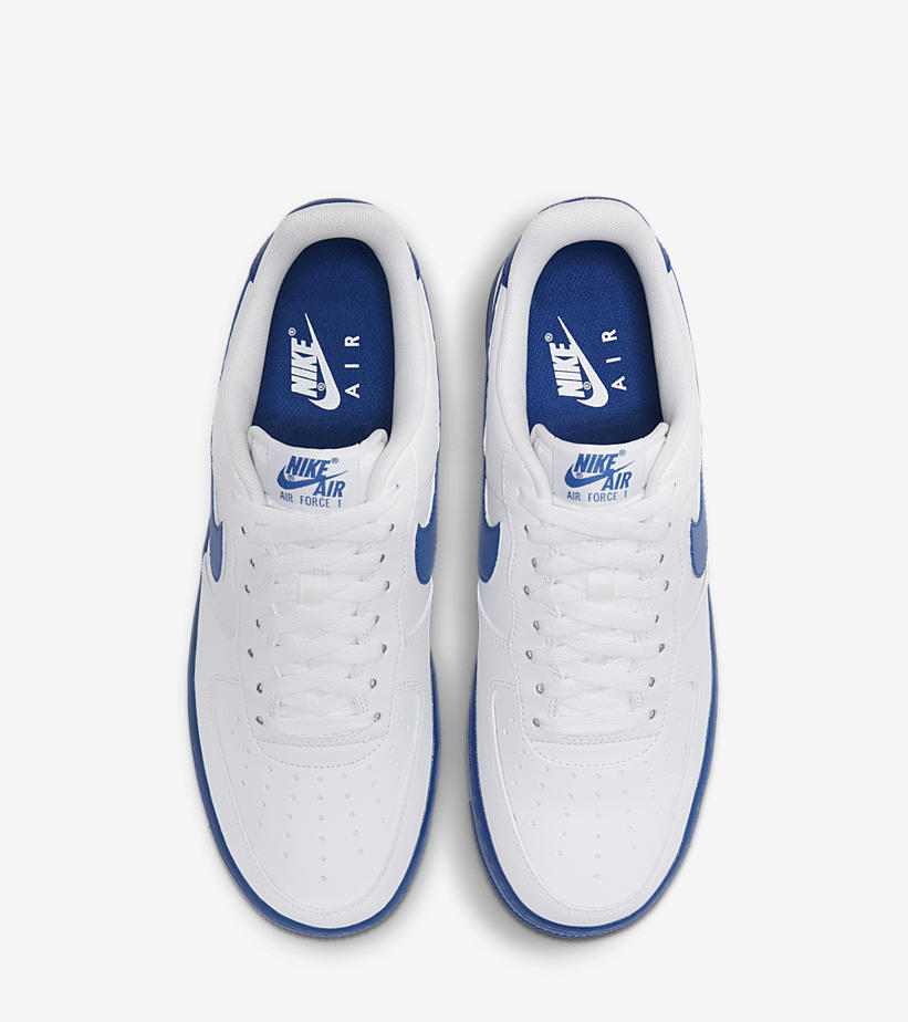 ナイキ エア フォース 1 07 ロー “ホワイト/ロイヤル” (NIKE AIR FORCE 1 07 LOW “White/Royal”) [CK7663-103]