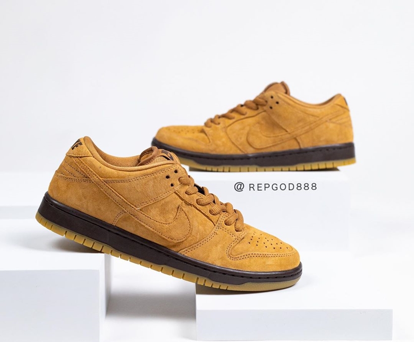 【2023年 11/13、11/18 リストック】ナイキ ダンク SB ロー プロ “ウィート” (NIKE DUNK SB LOW PRO “Wheat”) [BQ6817-204]