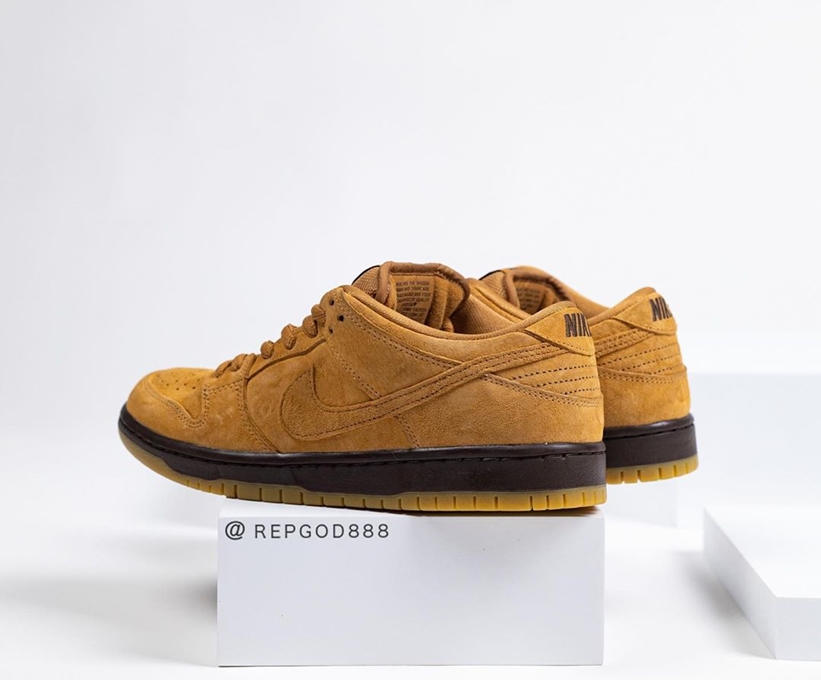 【2023年 11/13、11/18 リストック】ナイキ ダンク SB ロー プロ “ウィート” (NIKE DUNK SB LOW PRO “Wheat”) [BQ6817-204]