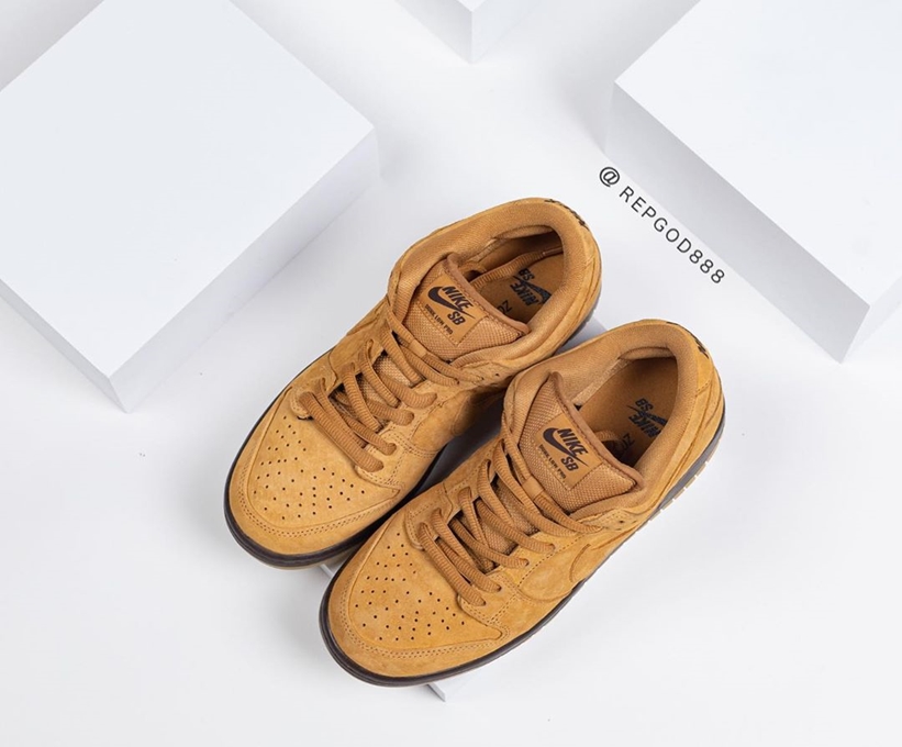 【2023年 11/13、11/18 リストック】ナイキ ダンク SB ロー プロ “ウィート” (NIKE DUNK SB LOW PRO “Wheat”) [BQ6817-204]