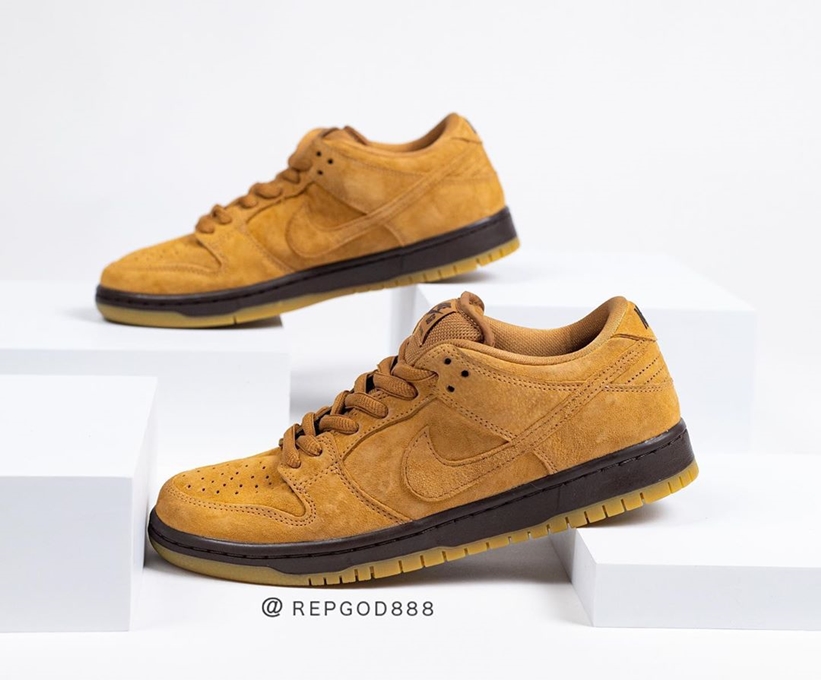 靴/シューズnike dunk sb wheat 28.5cm