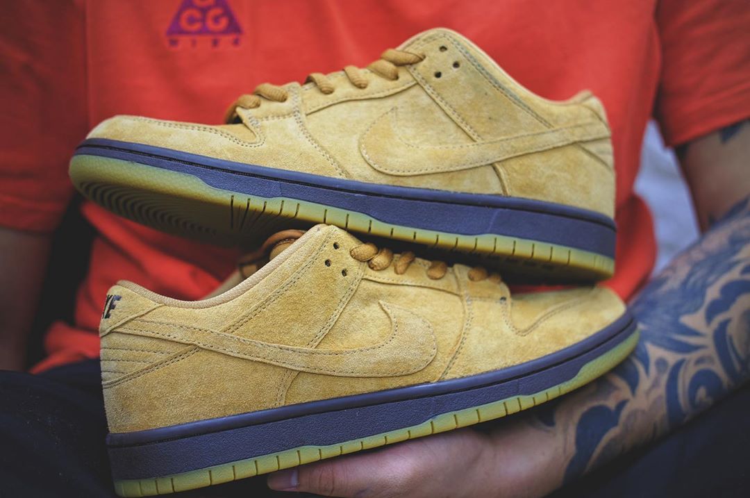 【2023年 11/13、11/18 リストック】ナイキ ダンク SB ロー プロ “ウィート” (NIKE DUNK SB LOW PRO “Wheat”) [BQ6817-204]